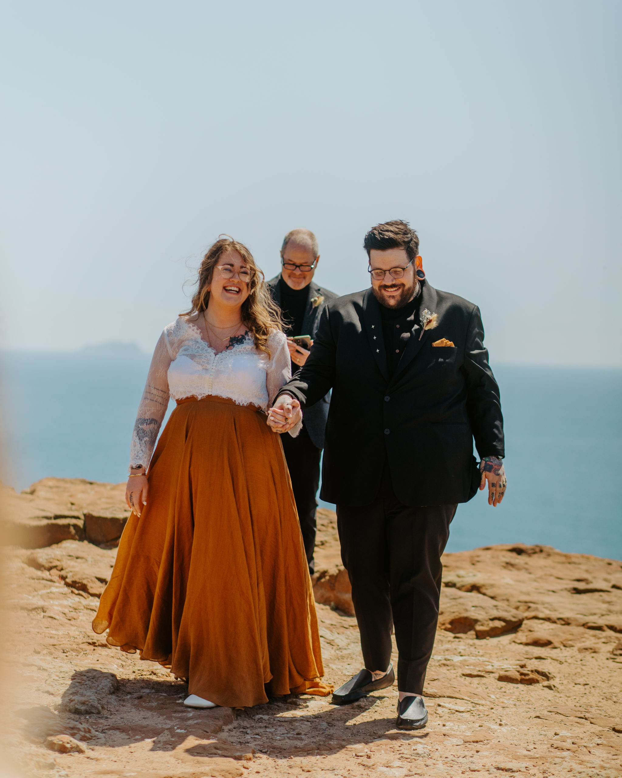 Cabrilla Monument Wdding Ceremony Cliffside San Diego 