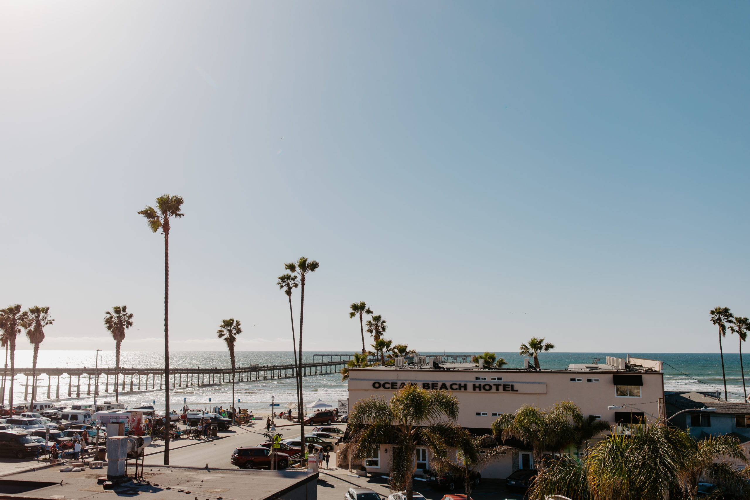 Ocean Beach Wedding Reception at The Holding Company Rooftop Bar. 