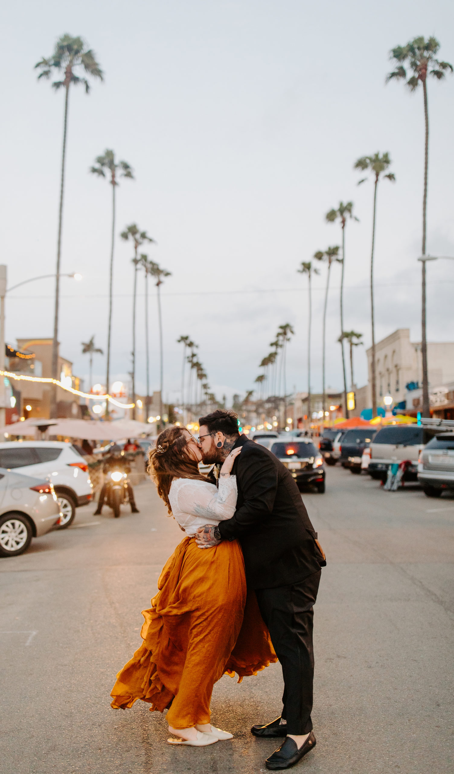 Ocean Beach Downtown SAn Diego Wedding Reception at the Holding Company