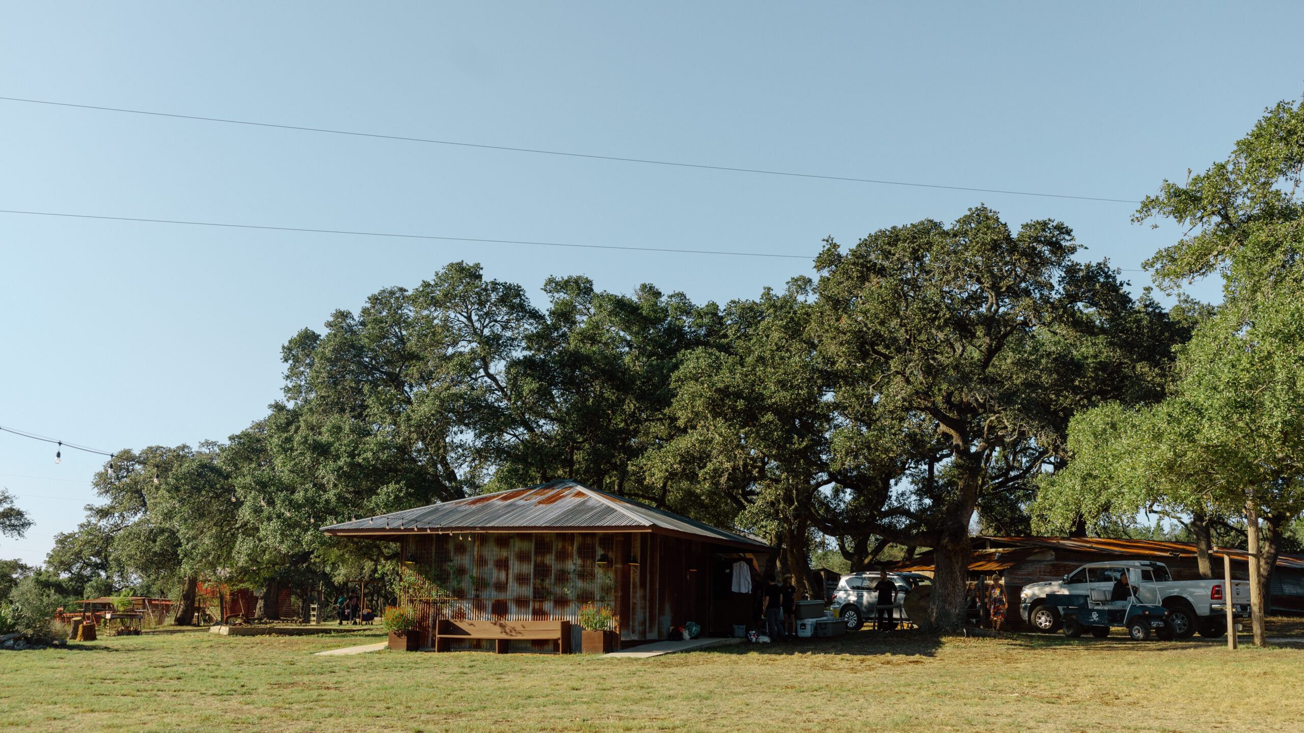 The restroom facilities at Felton Ranch.